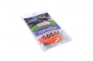 Перчатки Optiline р.L резиновые Премиум особопрочные оранж/12пар в уп/240пар в кор.
