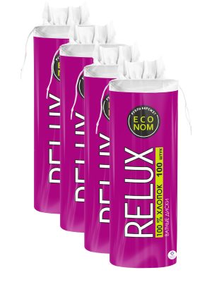 Ватные диски RELUX 100шт. /24