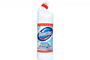 Средство Domestos 1л Ультра белый для чистки сантехники / 12