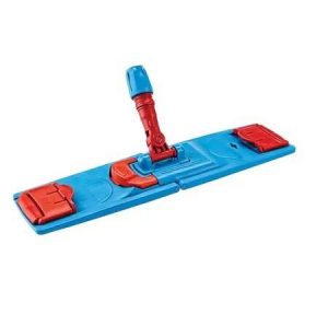 Держатель для мопа универс., с педалью и зажимами, крепление для люверсов,40x11см (Турция)