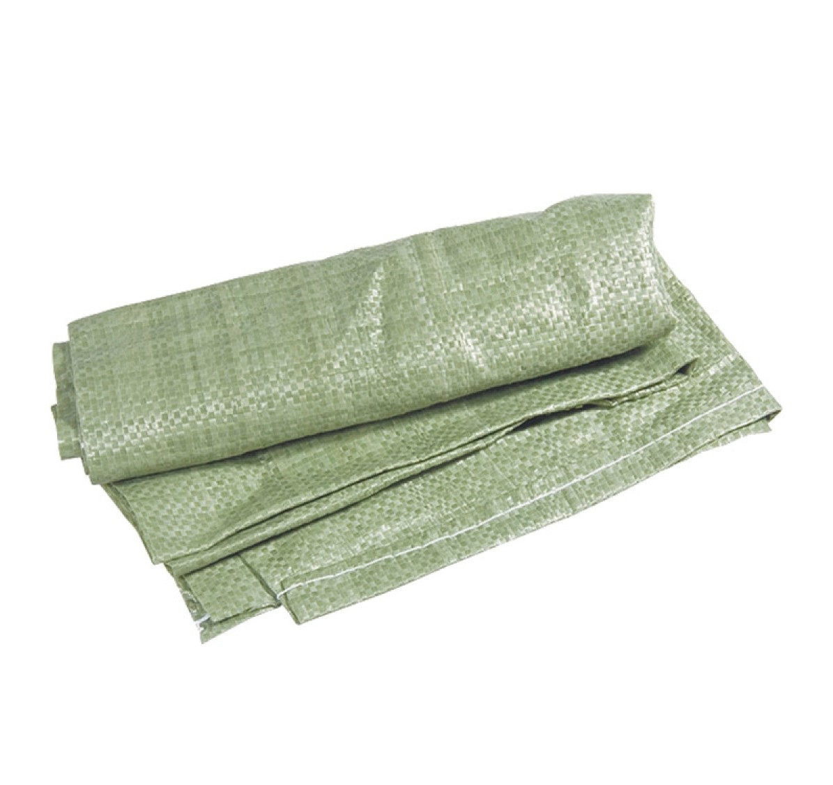 Мешок для мусора полипропиленовый зеленый 55*95/10шт