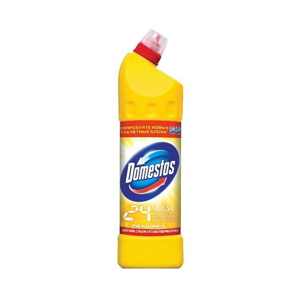 Средство Domestos 1л Свежесть Лимон для чистки сантехники / 12