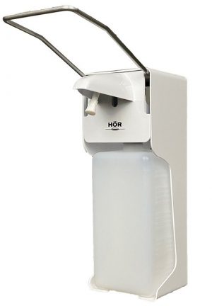 Диспенсер локтевой универсальный для средств индивидуальной защиты, 1 л