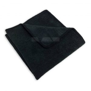 Салфетка микрофибра Optiline 30х30см.220гр.черная 50/800