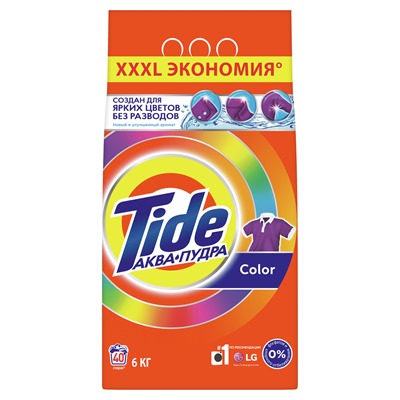 Стиральный порошок Tide 6кг Color Автомат/1