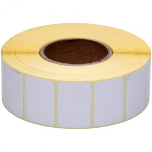 Этикет-лента белая термо 43*25/ 1000