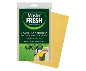 Тряпка для пола Master FRESH вискоза  50*60 см.,1шт.