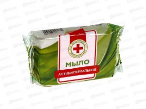 Мыло туалетное 100гр. Антибактериальное в обертке / 68