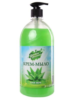 Жидкое крем-мыло Garden Dreams Алоэ Вера 1000 мл./12