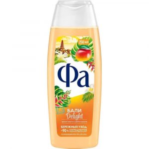 Крем-гель для душа Фа Delight Ритмы острова Бали, 250мл/10