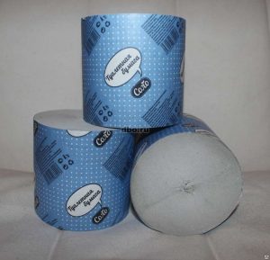 Туалетная бумага Соло 1сл 54м без втулки  (24шт)