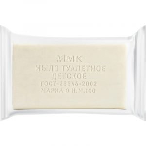 Мыло туалетное 100гр Детское в обертке ММК/ 80