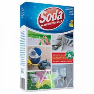 Порошок Сода Кальцинированная 600гр (Эколь)/20