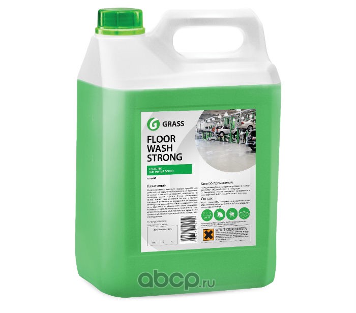 Grass Floor wash strong Концентрированное щелочное моющ. сред. 5,6кг/4