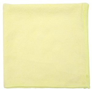 Салфетка микрофибра Optiline 40х40см.220гр.желтый 50/800