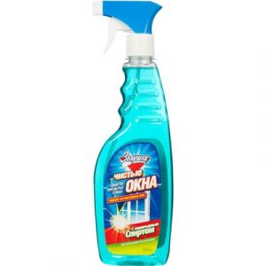 Средство ЗОЛУШКА "Чистые Окна" для стекол триггер с нашатырным спиртом 750мл./ 12