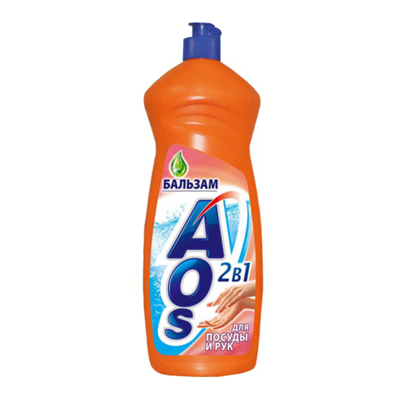 Бальзам AOS 900мл для мытья посуды/12